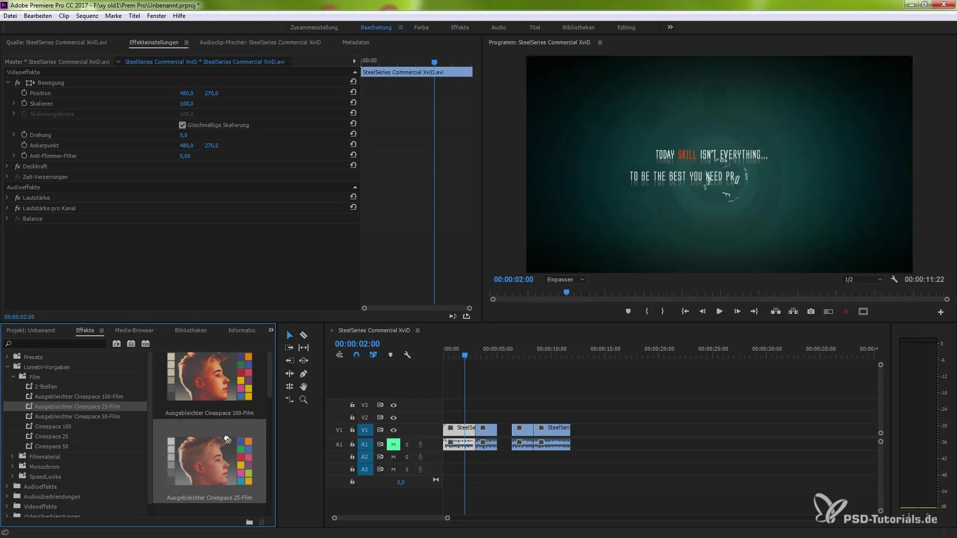 マスタークリップとエフェクト in Premiere Pro CC 2014 マスタークリップとエフェクト in Premiere Pro CC 2014