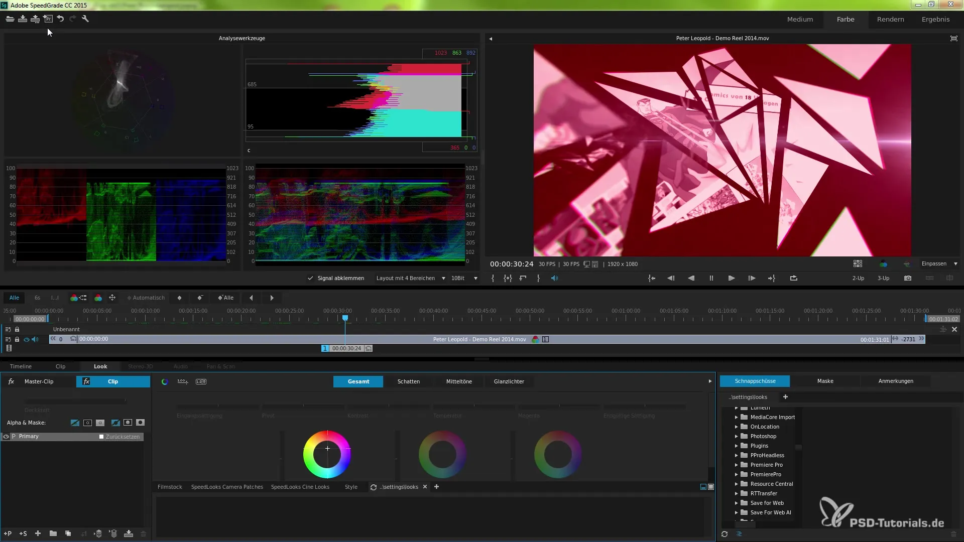 Premiere Pro CCとSpeedgradeの直接リンクを利用する Premiere Pro CCとSpeedgradeの直接リンクを利用する