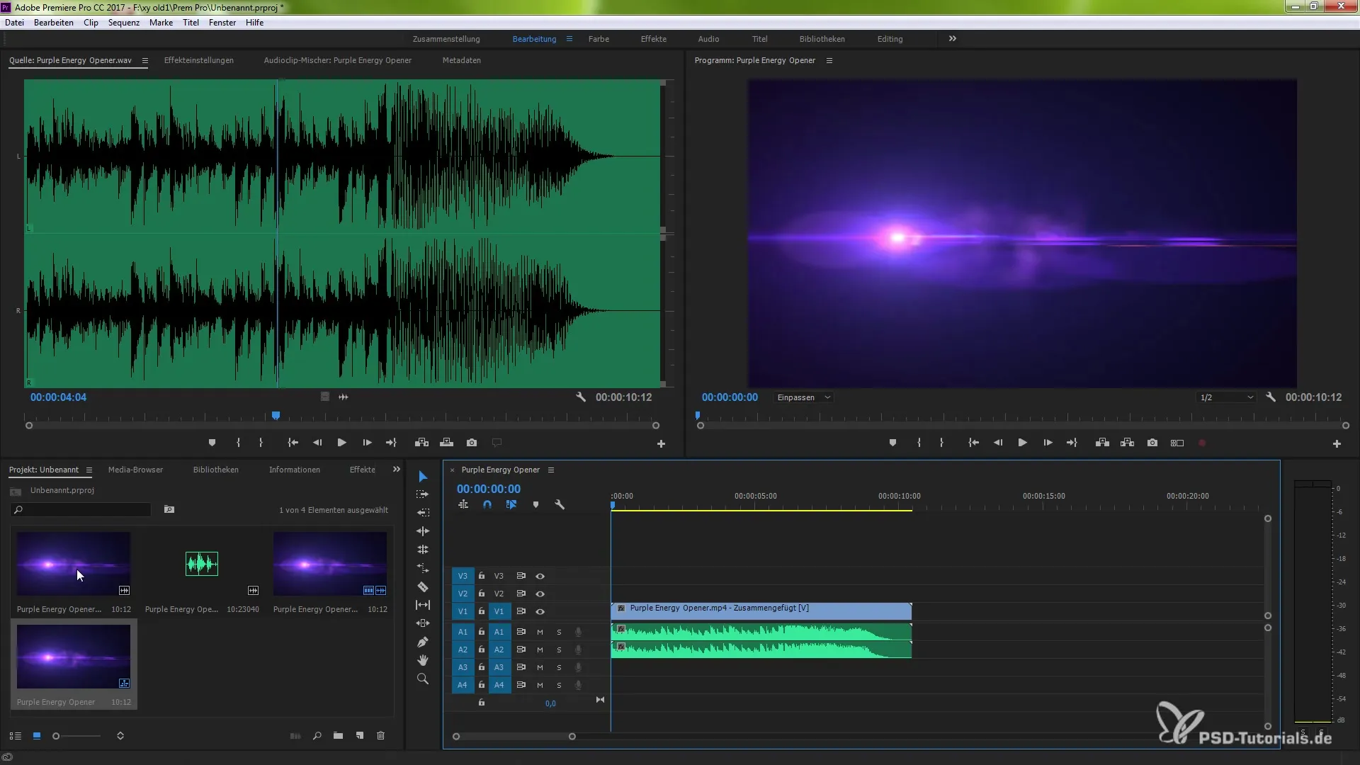 Premiere Pro CCによるクリップの自動同期 Premiere Pro CCを使用したクリップの自動同期