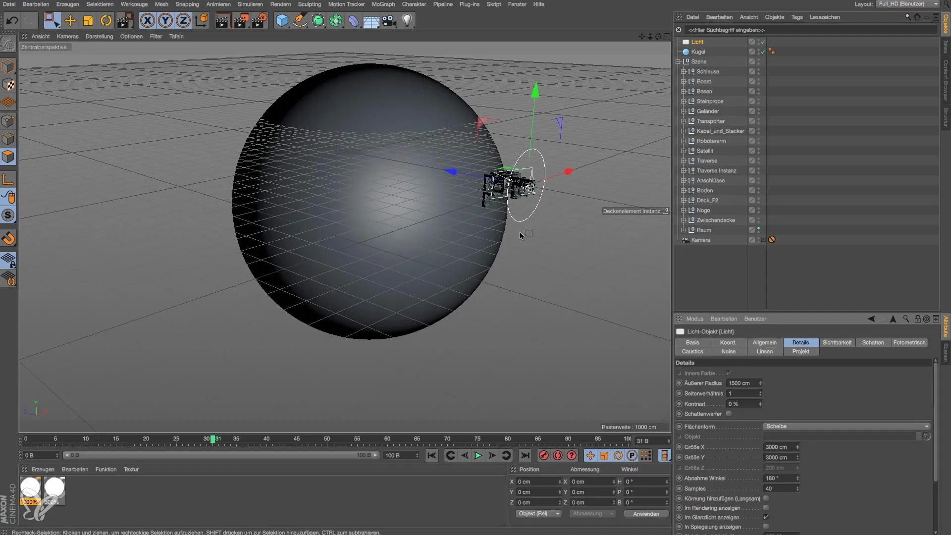 Realistic Space Station in Cinema 4D Lighting in 16 Steps Realistic Space Station in Cinema 4D Lighting in 16 Steps