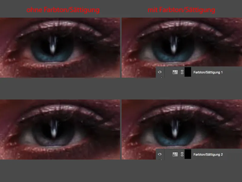 Välimus ja stiilid Photoshopiga - silmade retušš