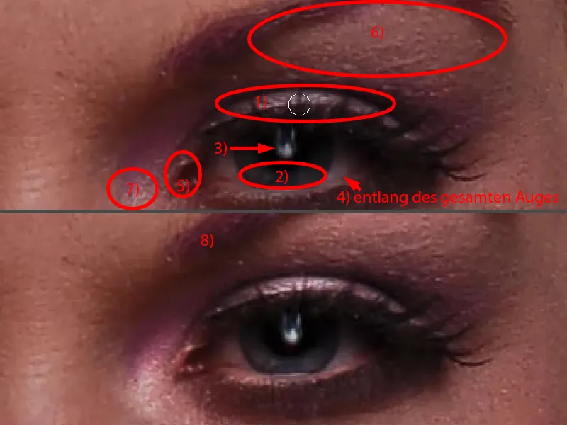 Vaata ja stiilid Photoshopiga - silmade retušš
