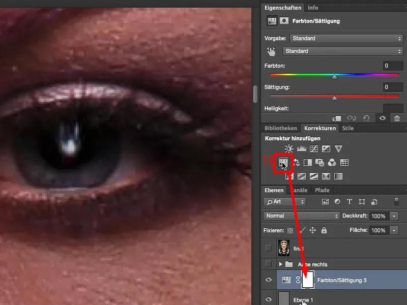 Vaata ja stiilid Photoshopiga - silmade retušš