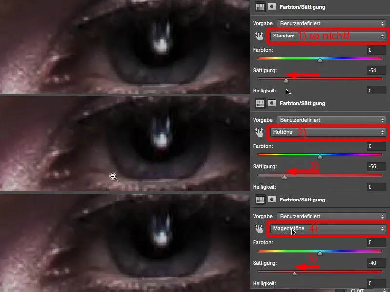 Vaata ja stiilid Photoshopiga - silmade retušš