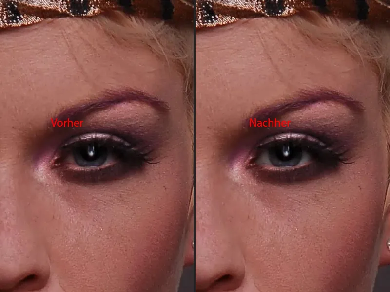 Vaated ja stiilid Photoshopiga - silmade parandus