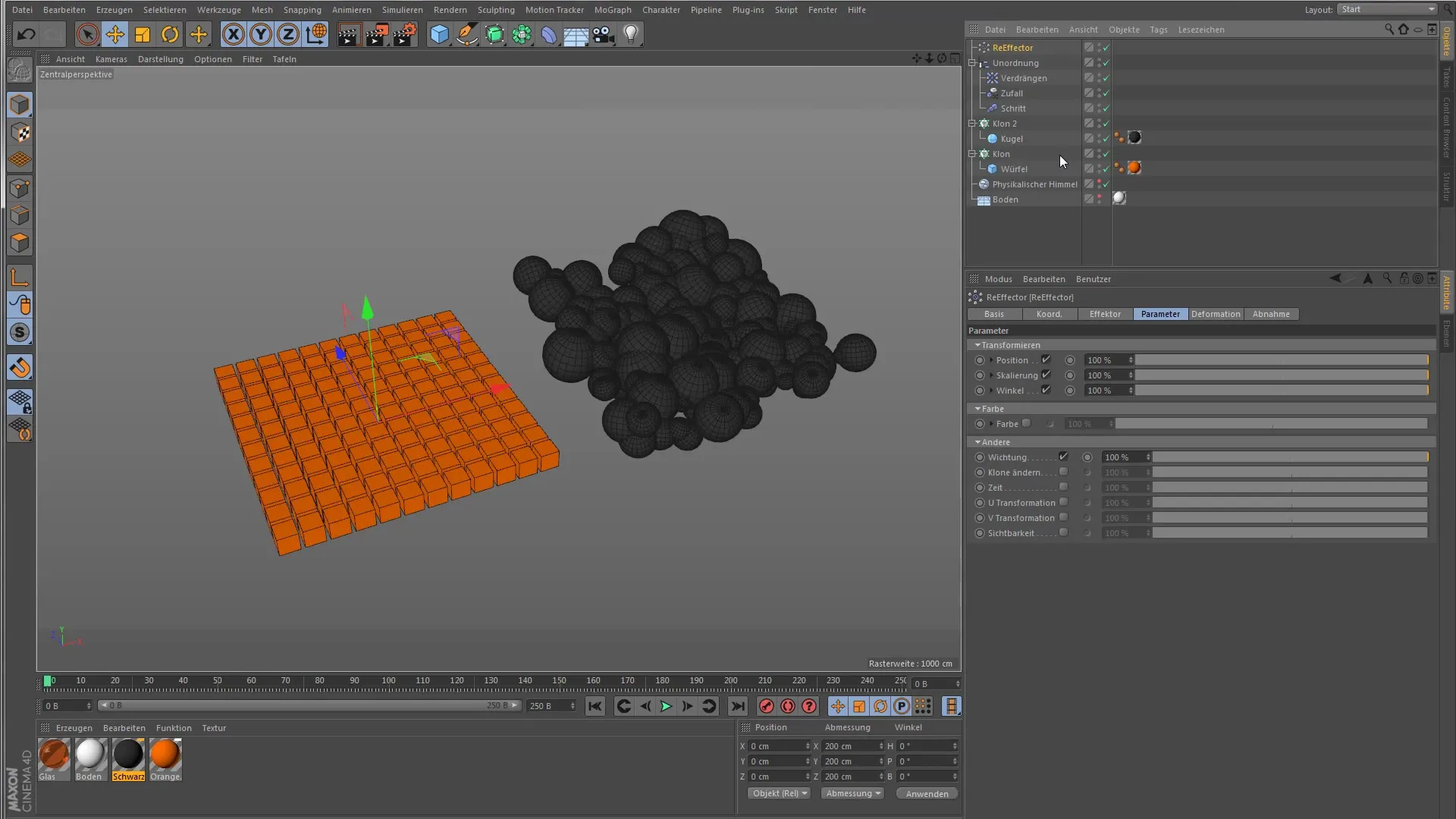 Apply Effectors Group and ReEffector in Cinema 4D Apply Effectors Group and ReEffector in Cinema 4D
