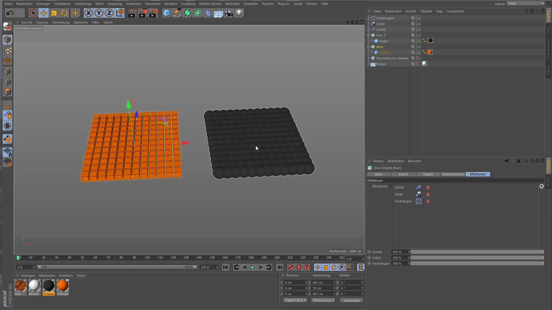 Apply Effectors Group and ReEffector in Cinema 4D Applying Effectors Groups and ReEffector in Cinema 4D