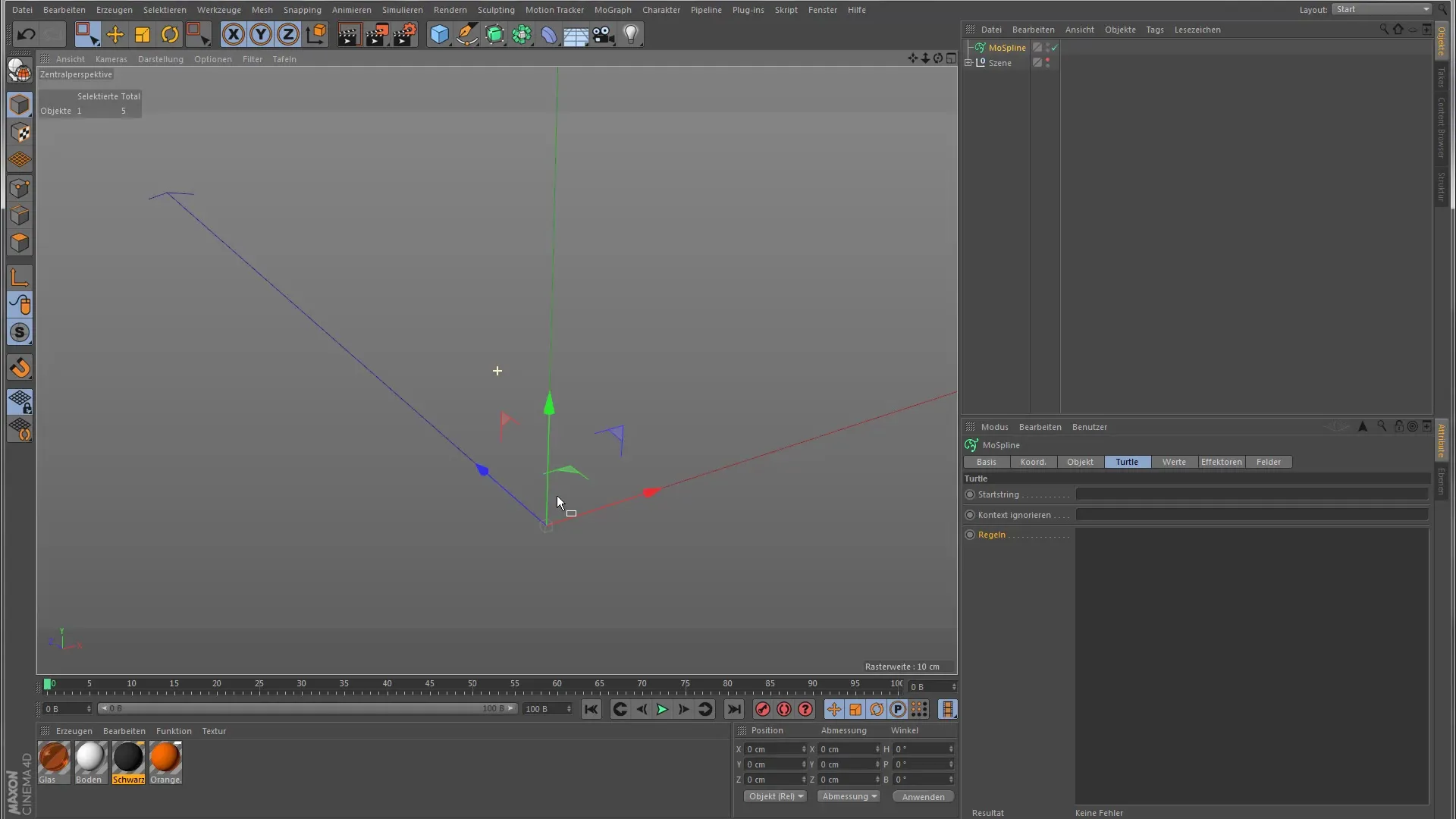 Modo Tortuga para estructuras creativas en Cinema 4D Modo Tortuga para estructuras creativas en Cinema 4D