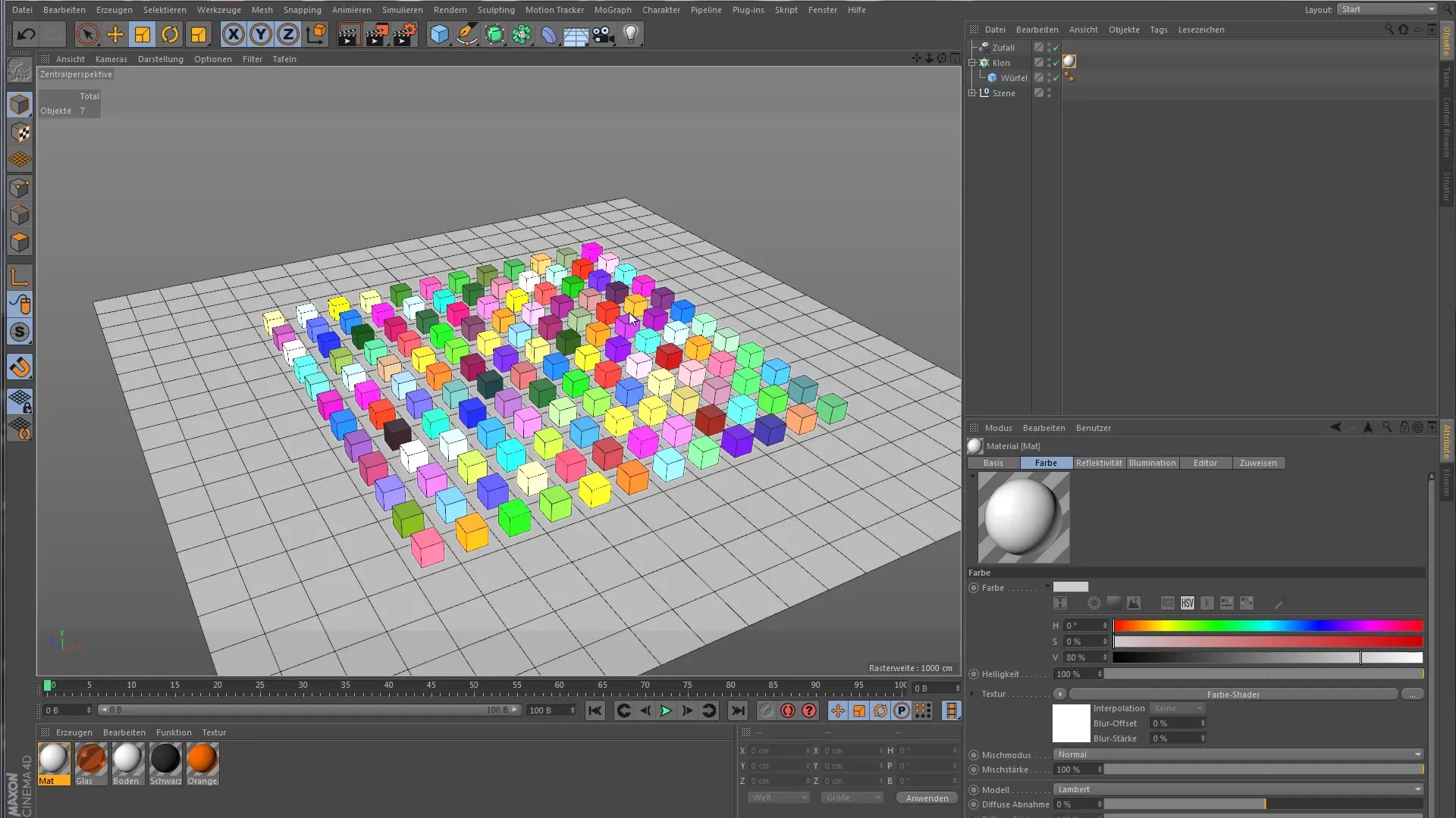 Coloración de shaders efectiva en Cinema 4D para principiantes Coloración efectiva de shaders en Cinema 4D para principiantes