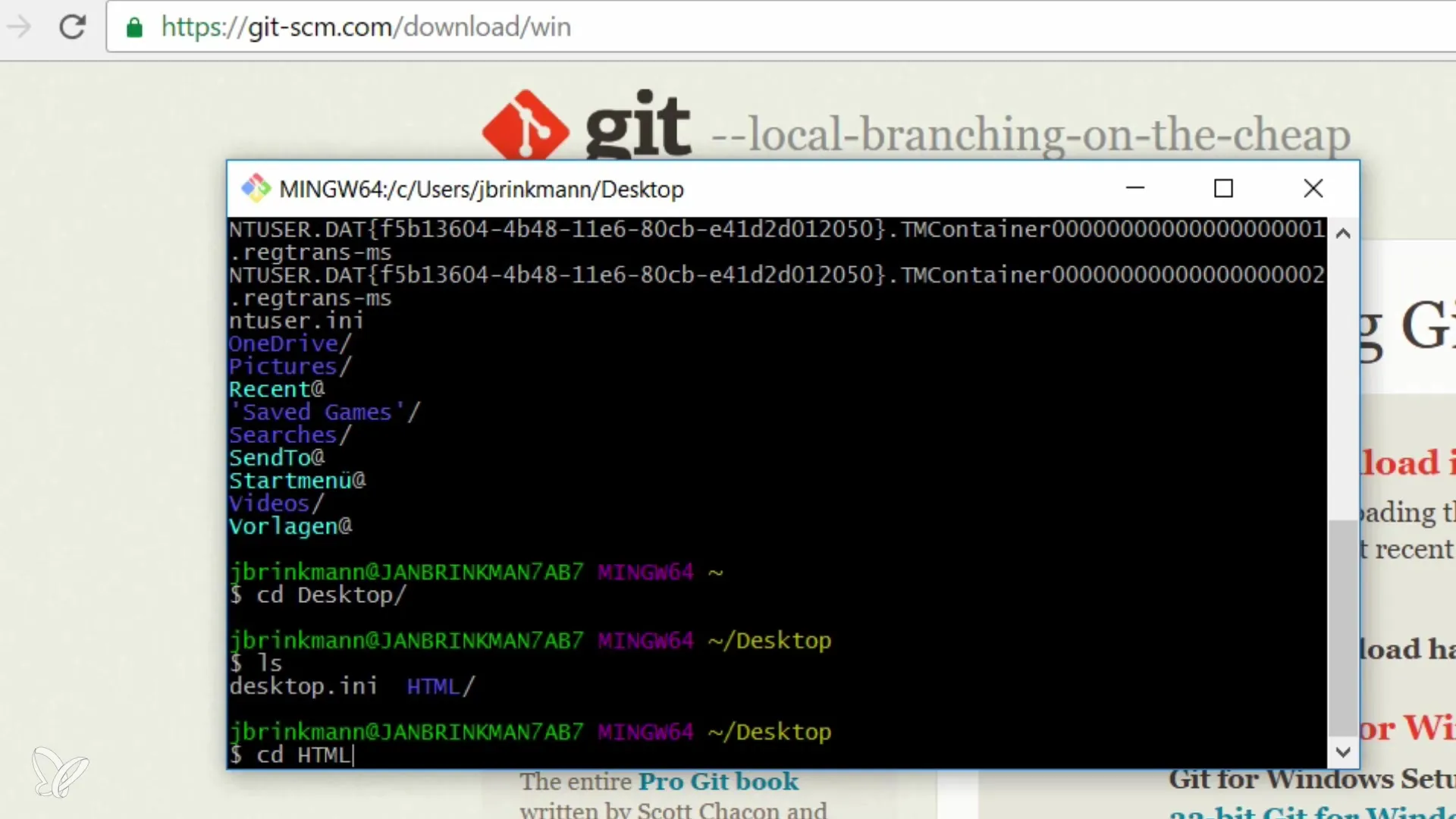 Git на Windows - Unix терминал за оптимално използване Git под Windows - Unix терминал за оптимално използване