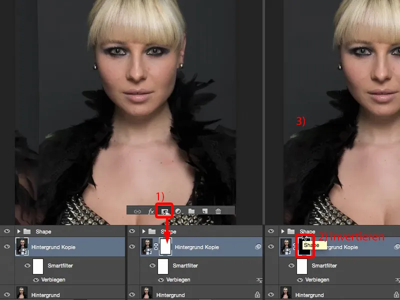Atrodyti ir stilių kūrimas su „Photoshop“ - veido formos tobulinimas.