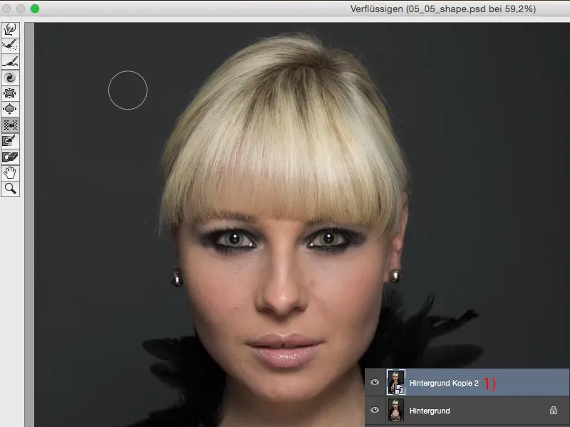 Looks & Styles mit Photoshop - Gesichtsform optimieren