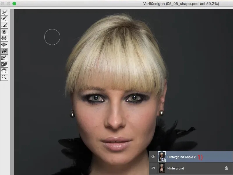 Atrodo ir stiliai su „Photoshop“ - optimizuoti veido formą