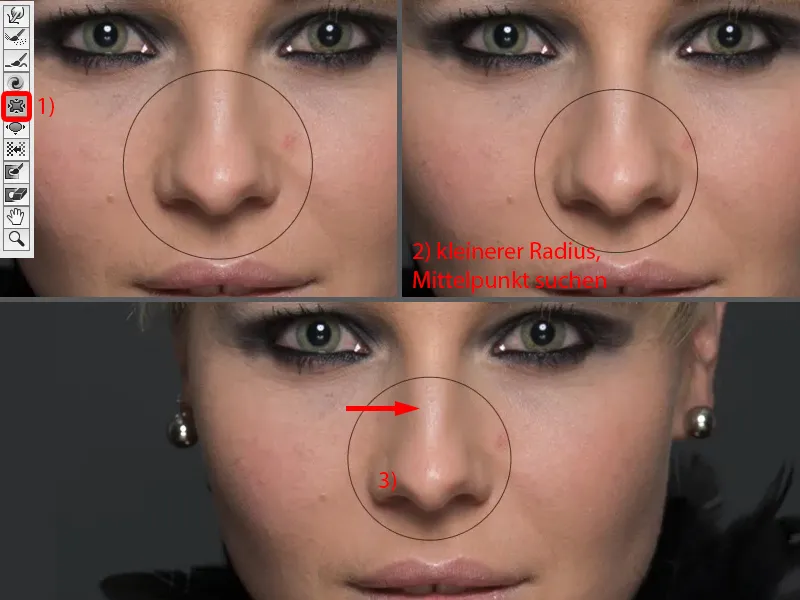 Atrodygiai ir stiliai su „Photoshop“ - veido forma optimizuoti
