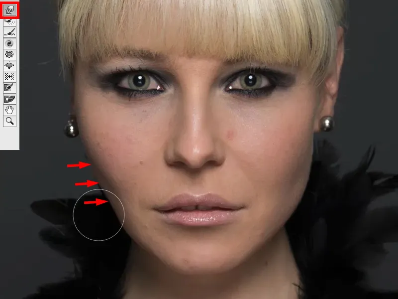 Optimizuokite veido formą su Photoshop paslauga „Looks & Styles“.