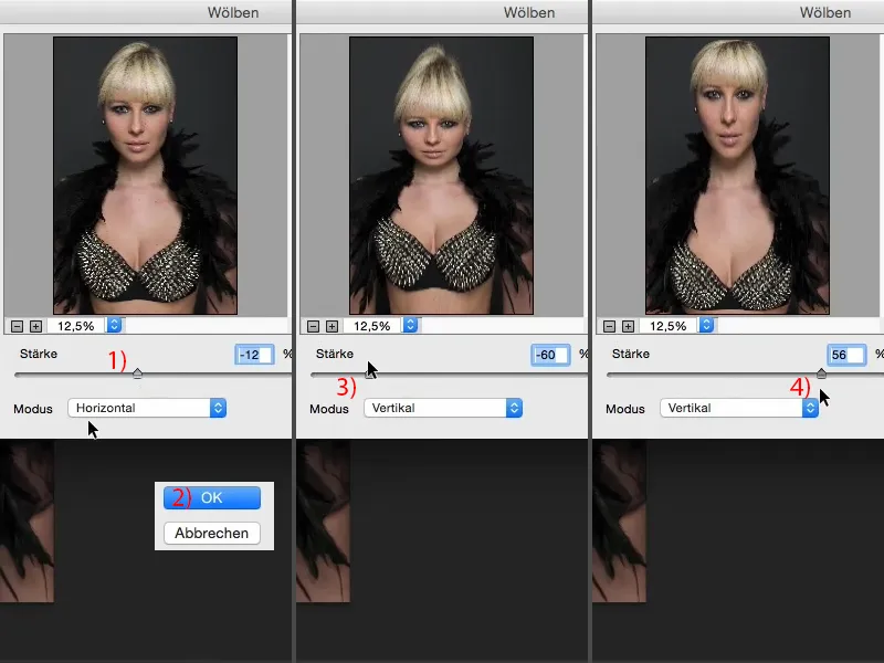 Atrodyti ir stilius su Photoshop programa - optimizuokite veido formą