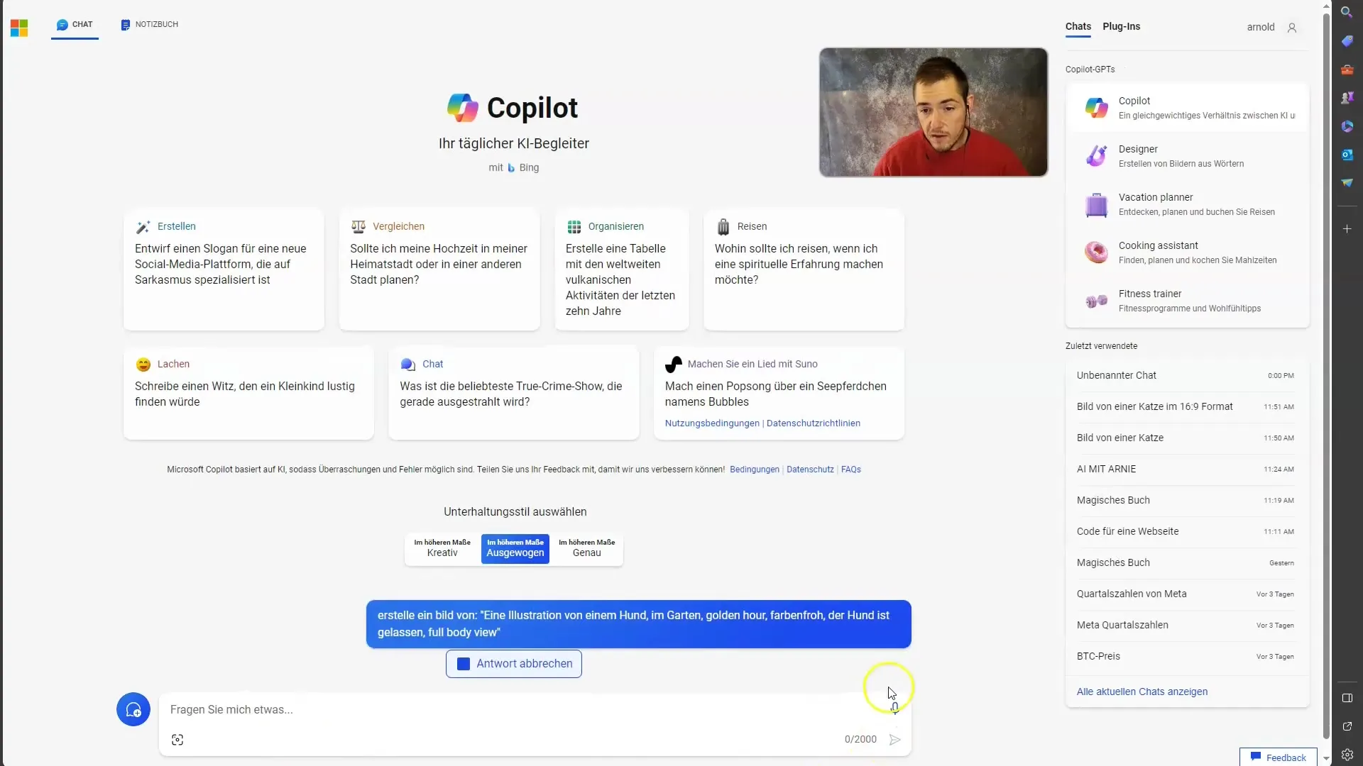 Optimierung der Bildgenerierung mit DALL-E im Microsoft Copilot