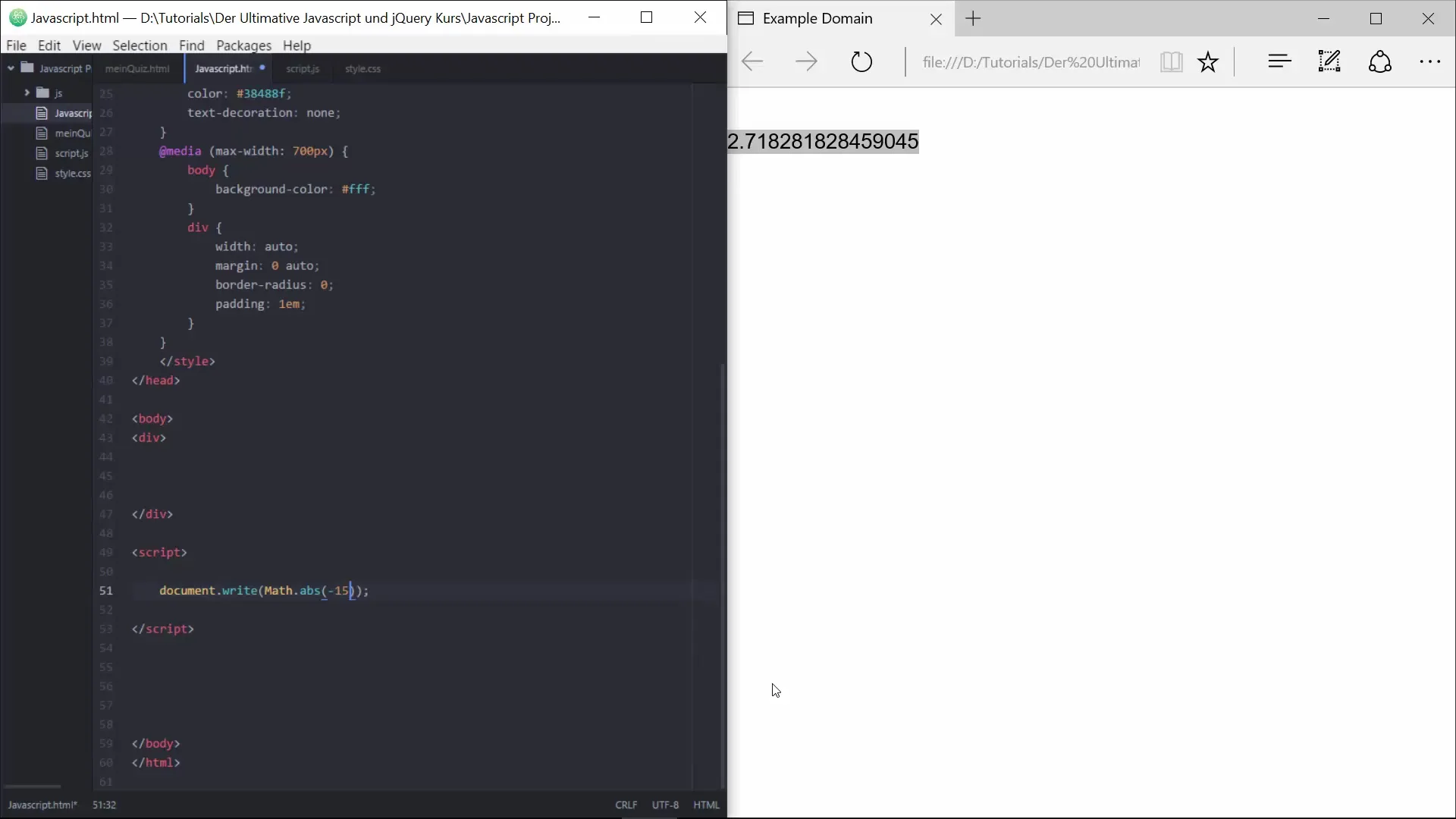 JavaScript Math-Objekt: Ein vollständiger Führer JavaScript Math-Objekt: Ein vollständiger Führer