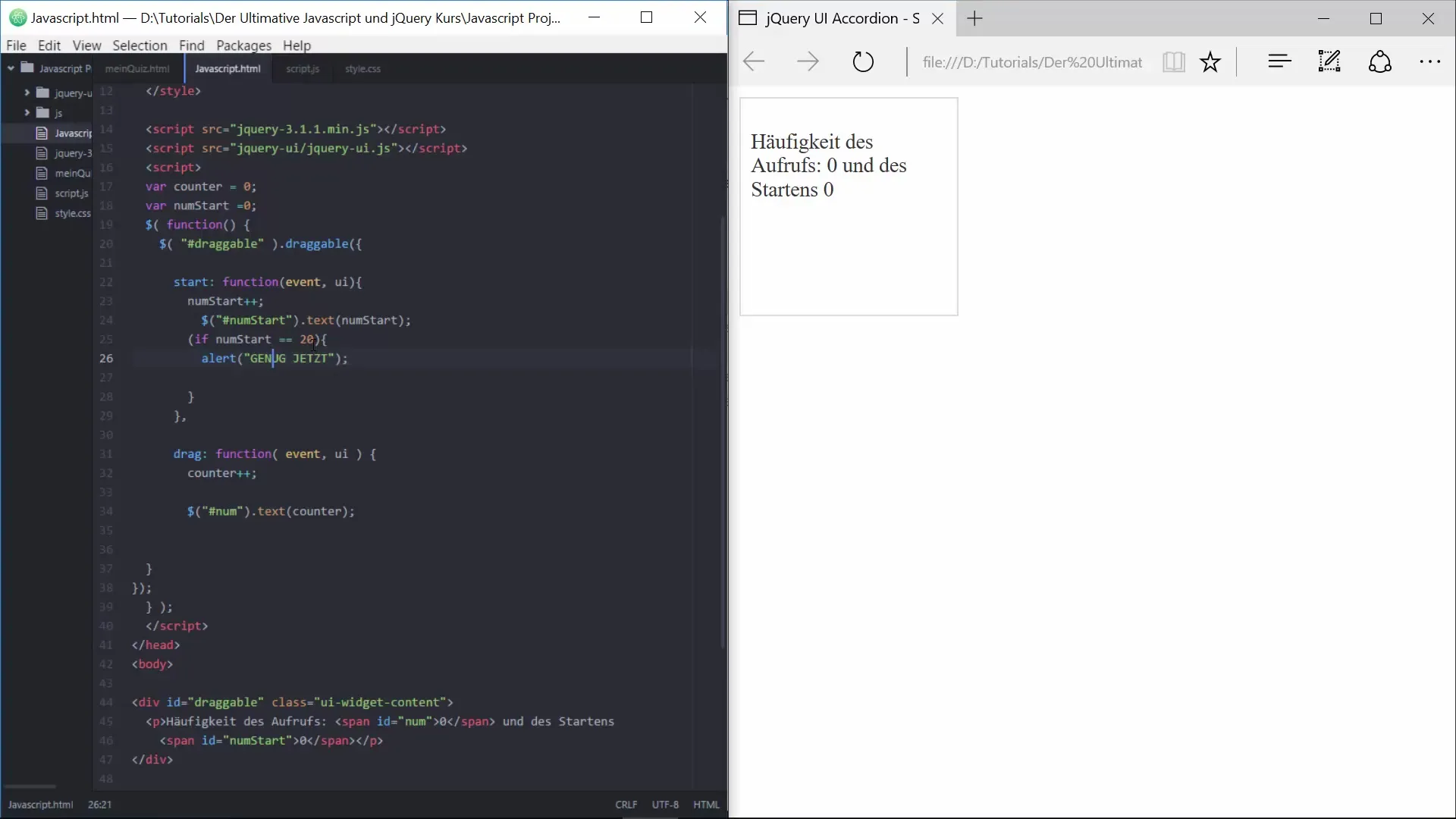 Draggables in jQuery – Interaktive Webanwendungen erstellen Draggables in jQuery – Interaktive Webanwendungen erstellen
