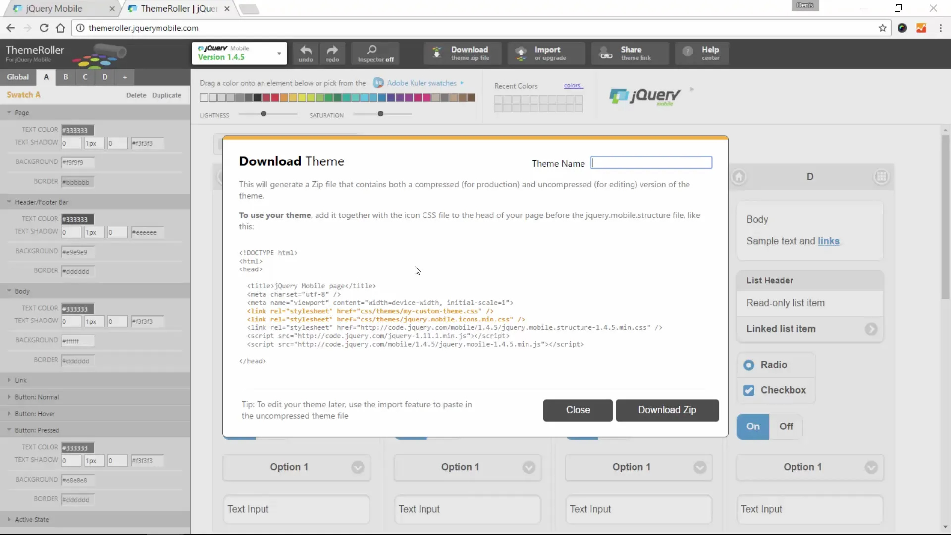 To-do-Liste App mit jQuery Mobile – Grundlagen und Themes To-do-Liste App mit jQuery Mobile – Grundlagen und Themes