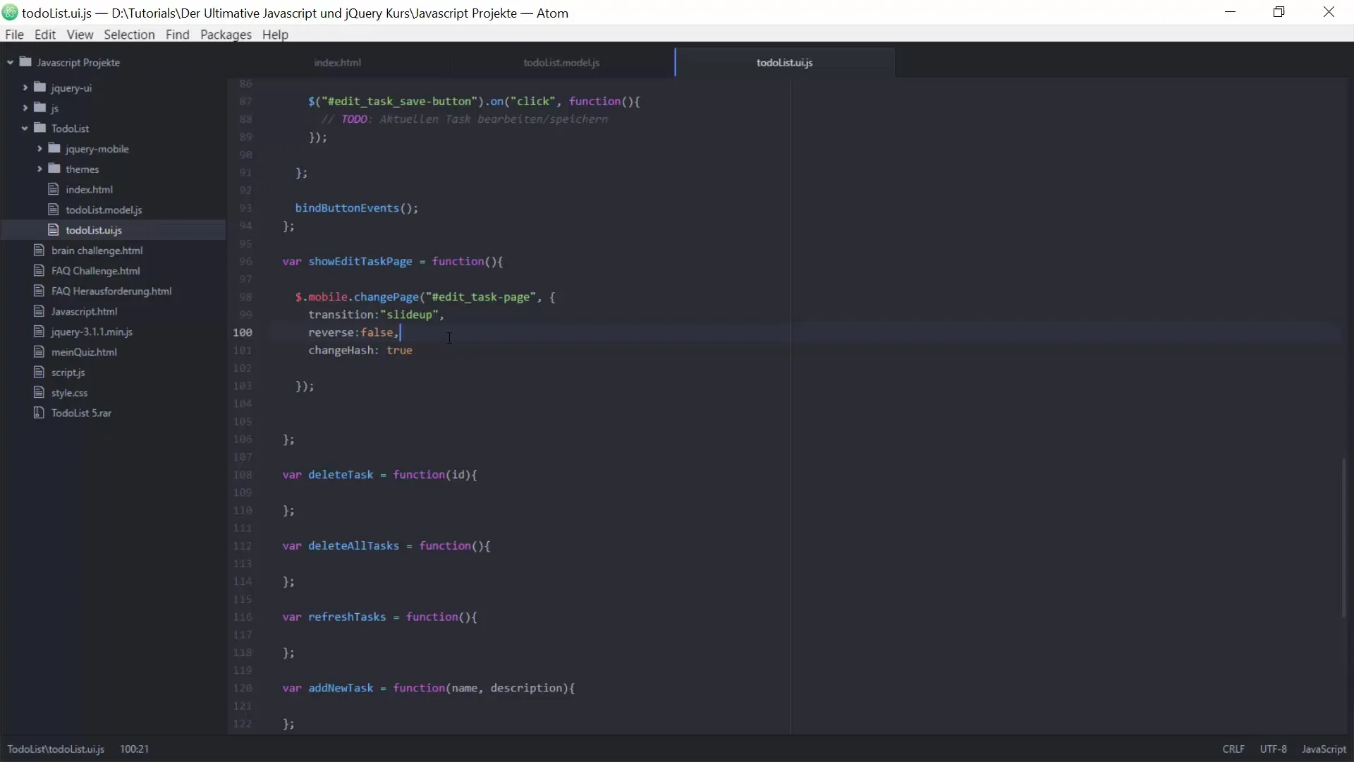 To-Do-Liste mit JavaScript und jQuery optimal umsetzen To-Do-Liste mit JavaScript und jQuery optimal umsetzen