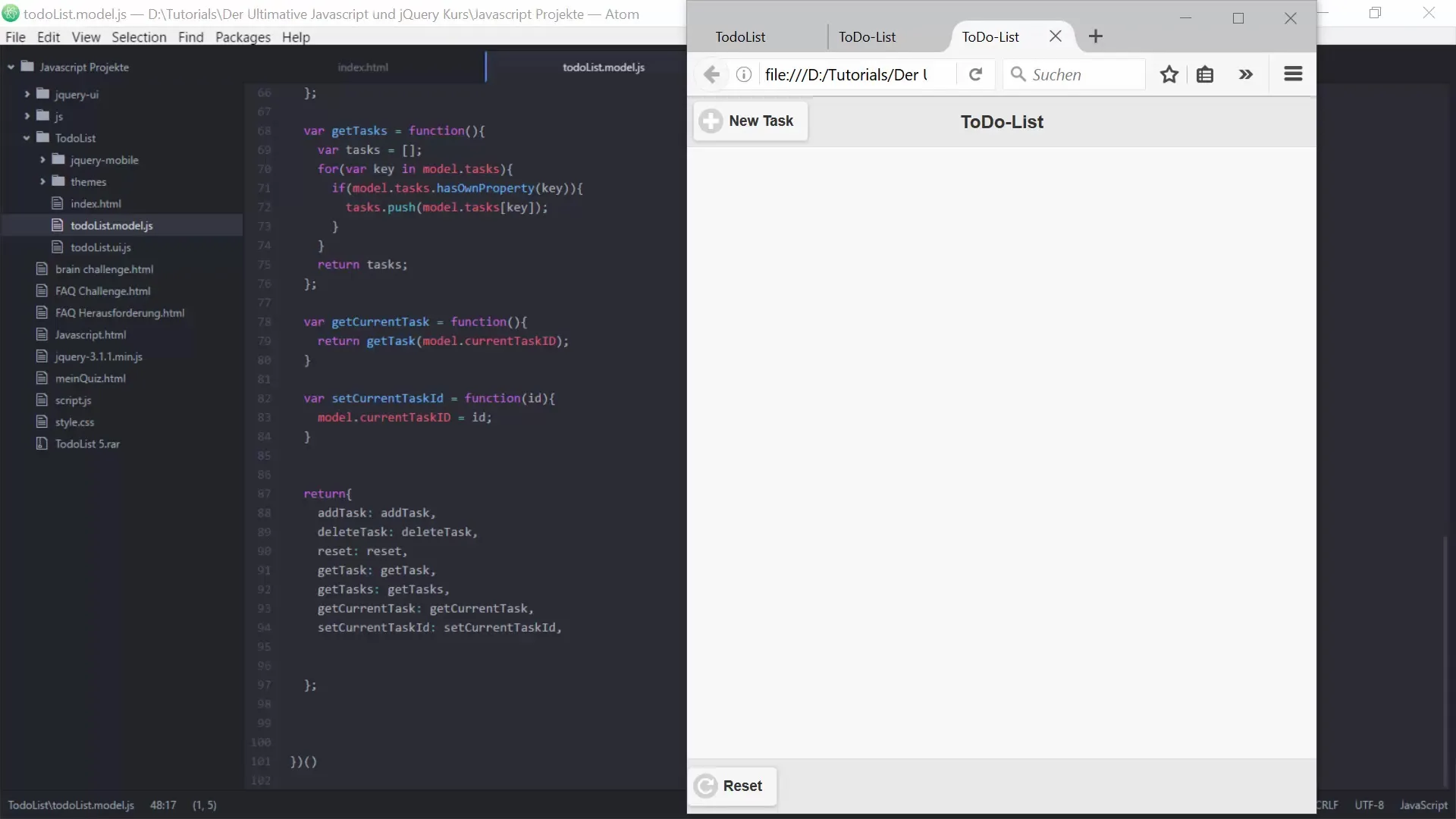 To-Do-Liste mit JavaScript und jQuery optimal umsetzen To-Do-Liste mit JavaScript und jQuery optimal umsetzen