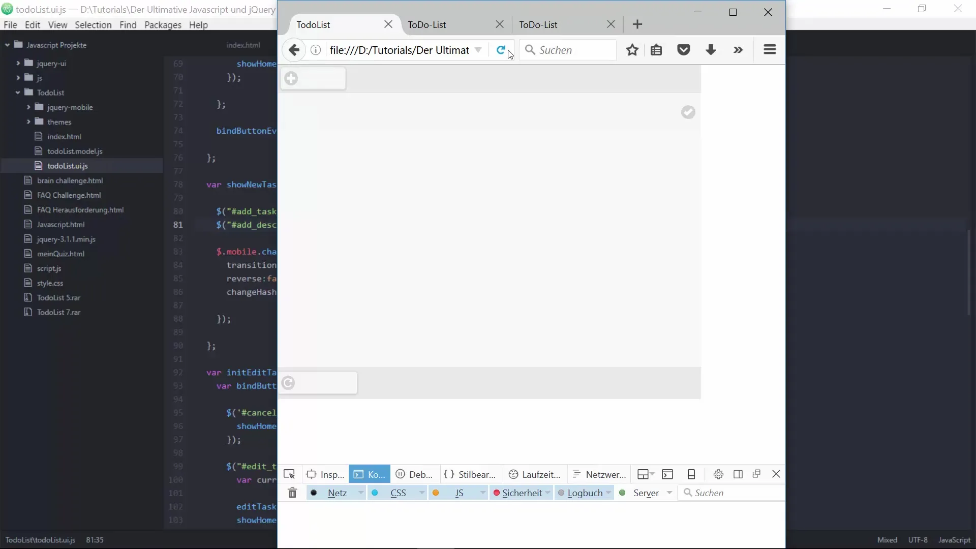 To-do-Liste mit JavaScript und jQuery permanent speichern To-do-Liste mit JavaScript und jQuery permanent speichern