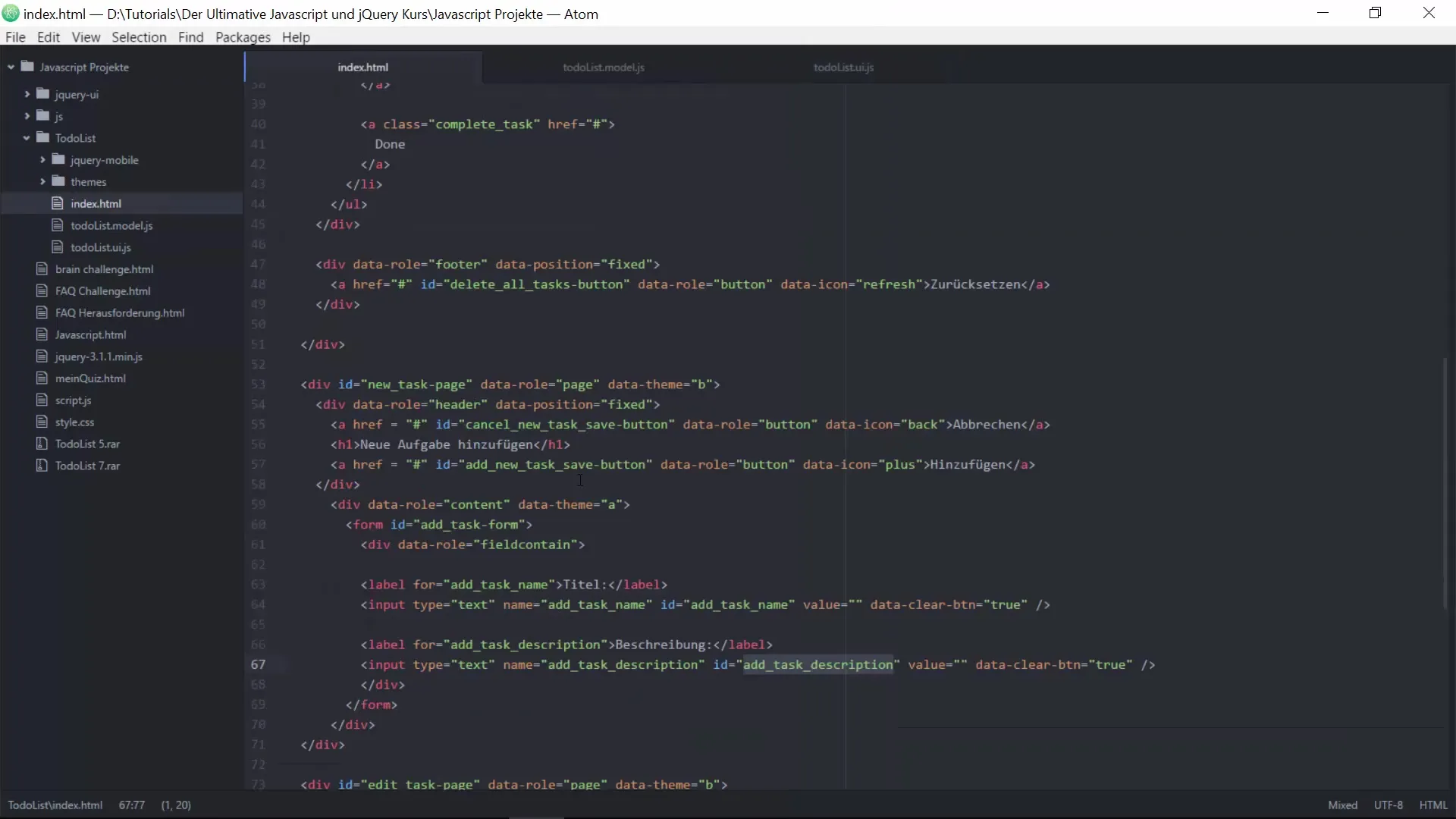 To-do-Liste mit JavaScript und jQuery permanent speichern To-do-Liste mit JavaScript und jQuery permanent speichern