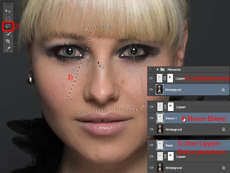 Looks & Styles with Photoshop - Replacing large areas