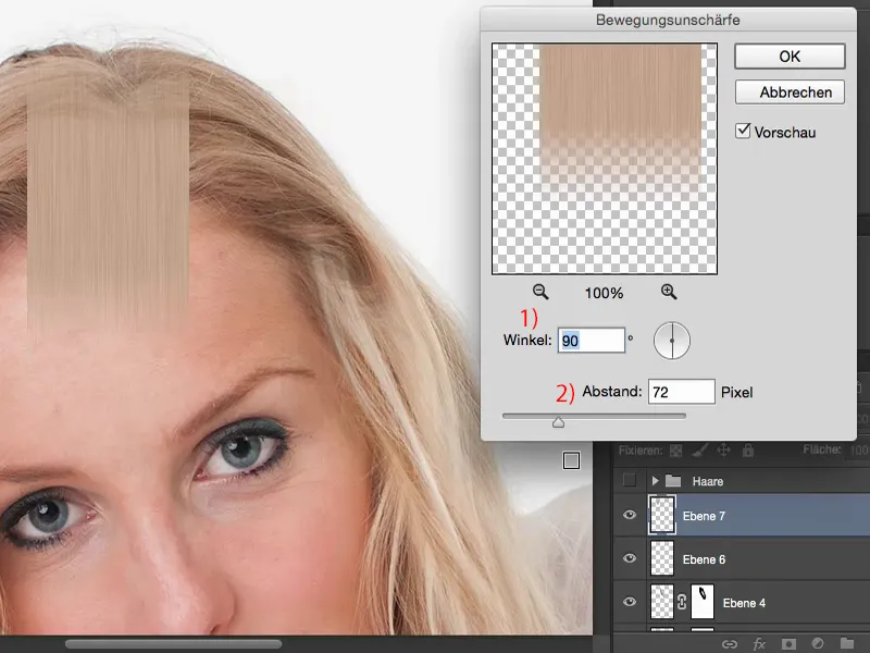Välimus ja stiilid Photoshopiga - juuste täiustamine