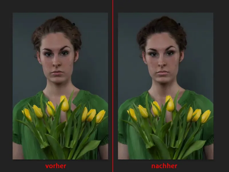 Įvaizdis ir stiliai su „Photoshop“ - šviesa pabrėžia figūrą.