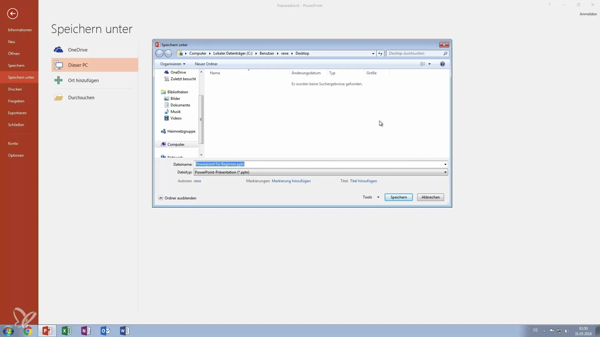 PowerPoint para principiantes - Crear un nuevo archivo