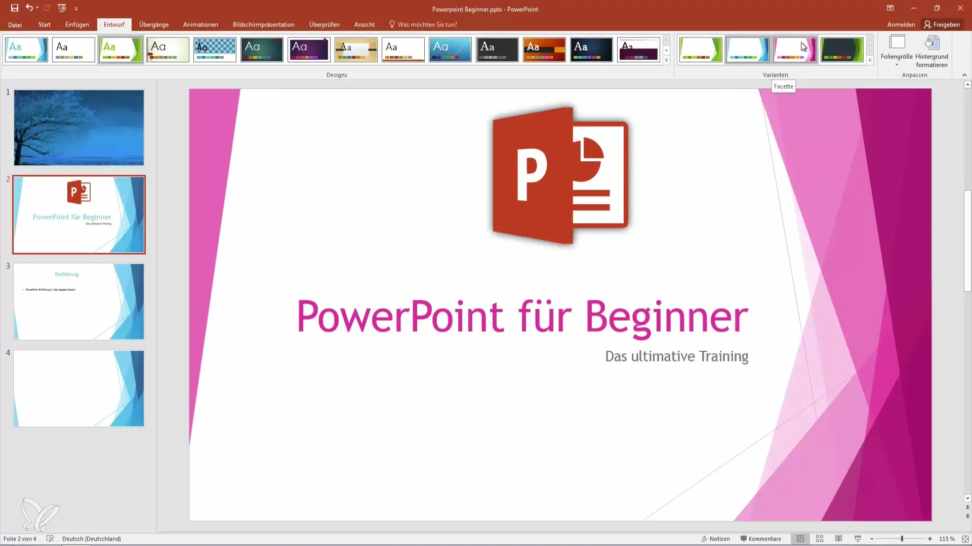 Migliora il design della tua PowerPoint e personalizza gli sfondi Migliora il tuo design di PowerPoint e adatta gli sfondi