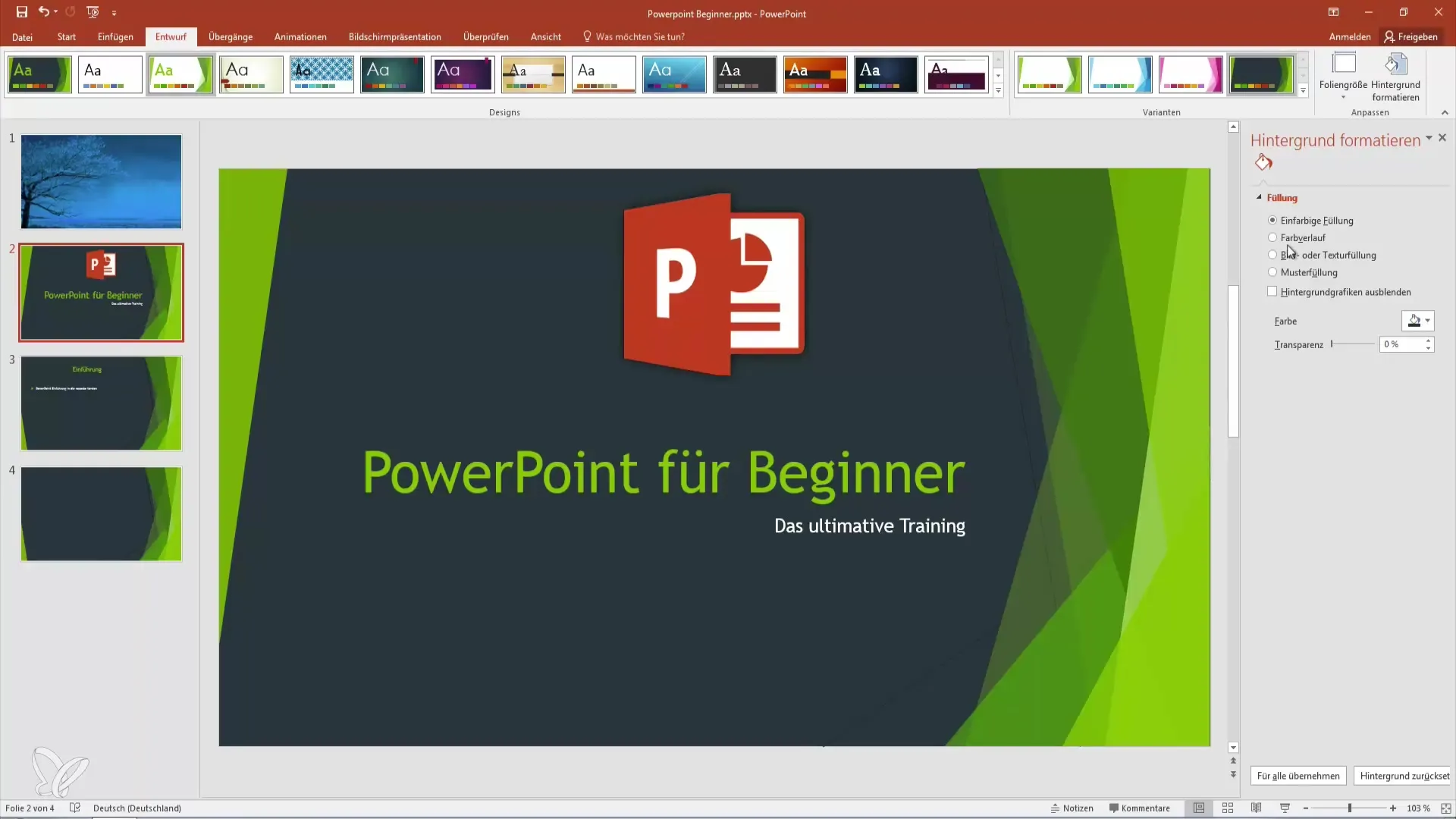 Migliora il design della tua PowerPoint e personalizza gli sfondi Migliora il tuo design di PowerPoint e personalizza gli sfondi