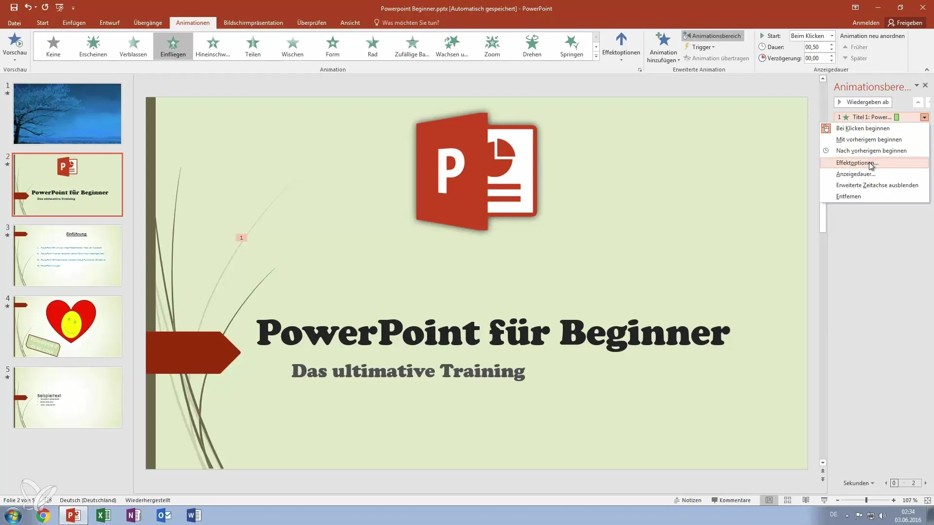 Creare animazioni di testo in modo efficace in PowerPoint Creare efficacemente animazioni del testo in PowerPoint