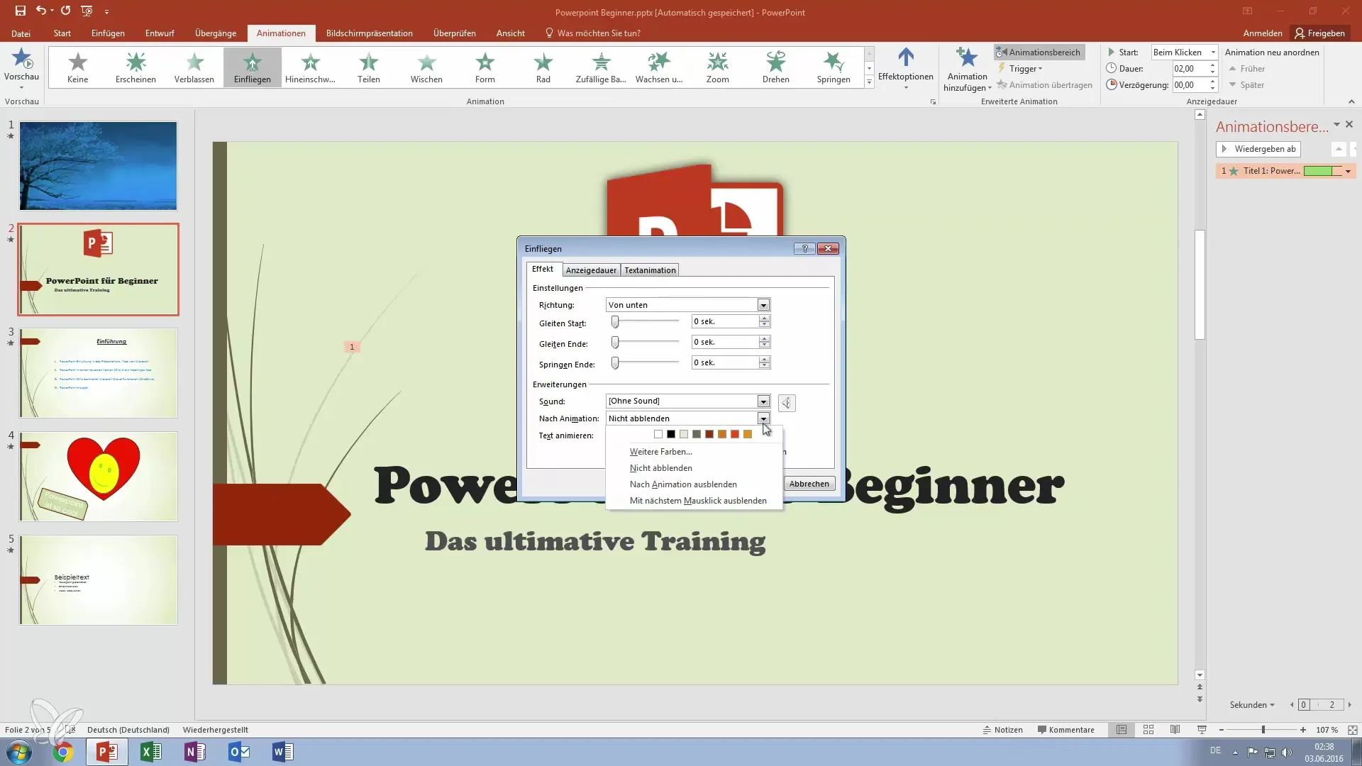 Create colorful text animations in PowerPoint Create colorful text animations in PowerPoint