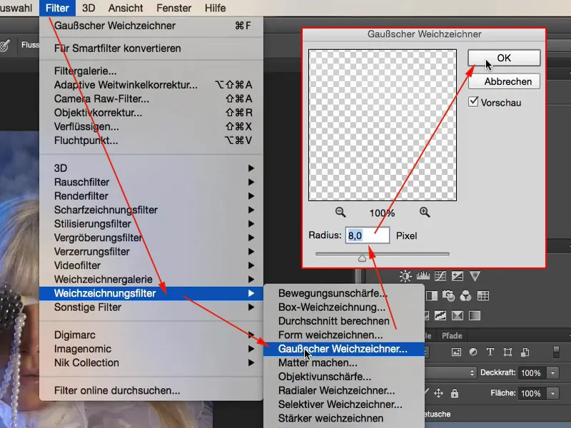 Katso ulkonäköä ja tyylejä Photoshopilla - Korjaa virheet maalaamalla päälle. Ulkonäkö ja tyylit Photoshopilla - virheet peittämällä