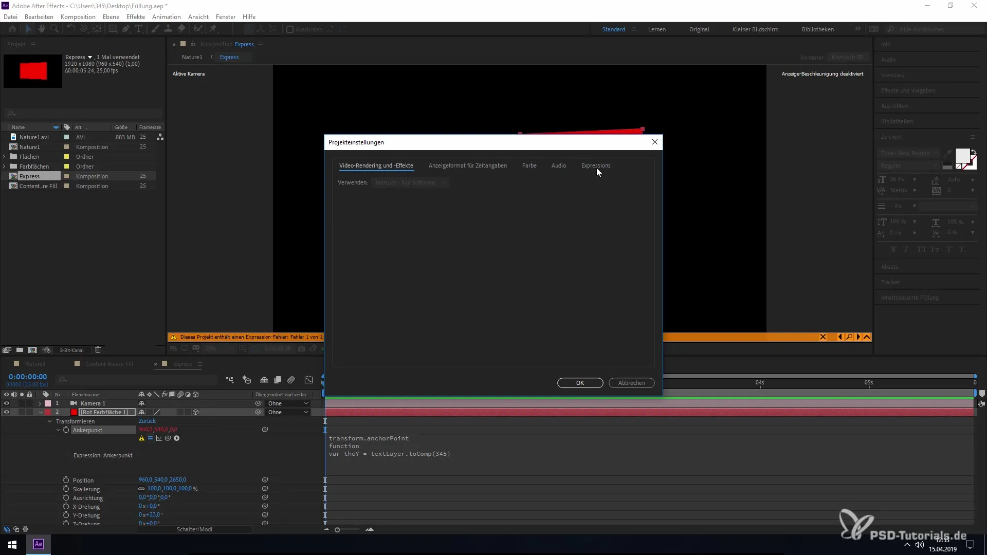 Adobe After Effects 2019 : Nouveautés de la mise à jour d'avril Adobe After Effects 2019 : Nouvelles fonctionnalités de la mise à jour d'avril