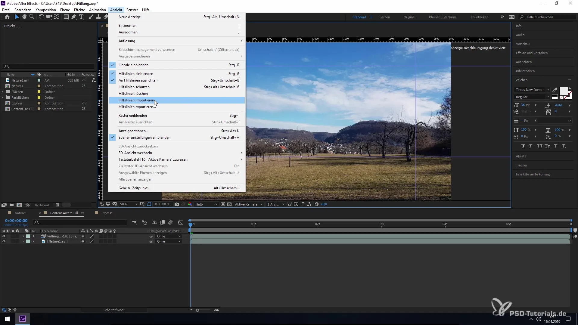 Effectively Using Guides in After Effects CC 2019 Effectively Using Guides in After Effects CC 2019