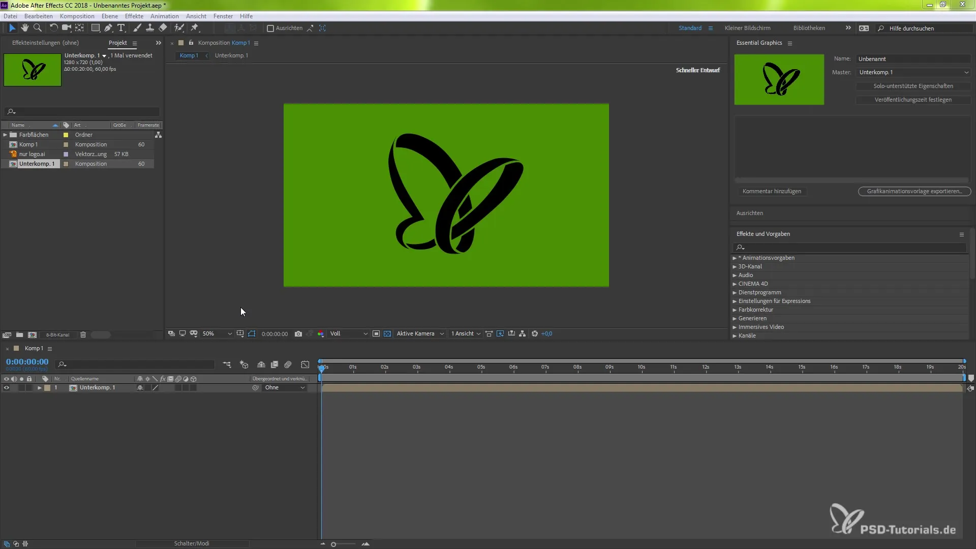 Improvements in Essential Graphics of After Effects CC 2018 Improvements in Essential Graphics of After Effects CC 2018