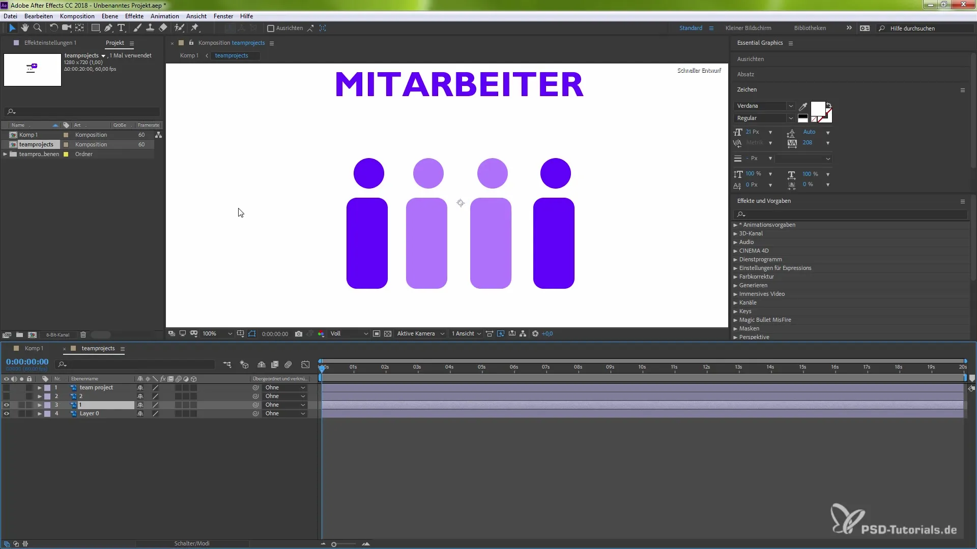 Improved Team Projects in After Effects CC 2018 Improved Team Projects in After Effects CC 2018