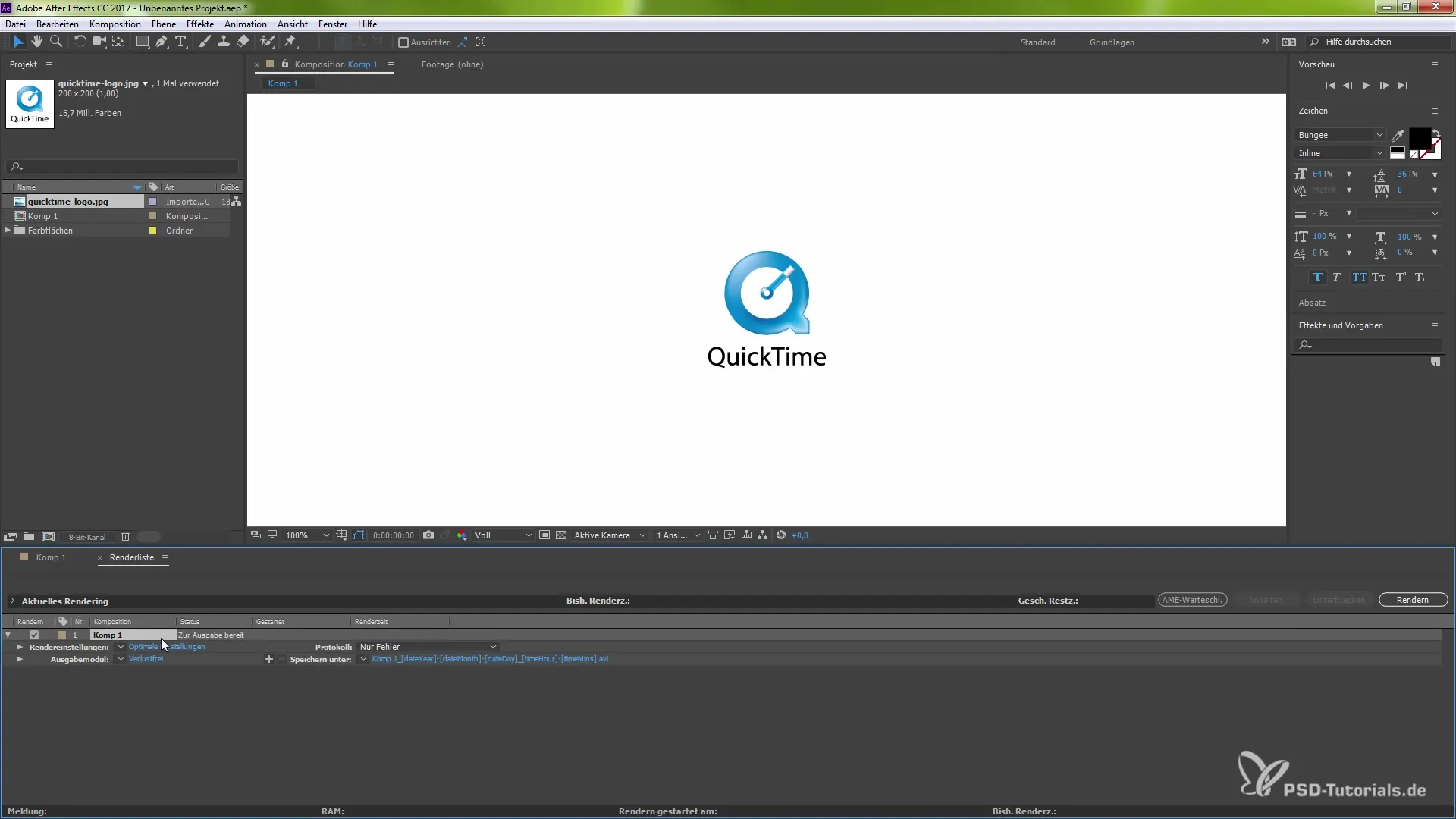 Utilize native QuickTime exports in After Effects CC 2017 Use native QuickTime exports in After Effects CC 2017