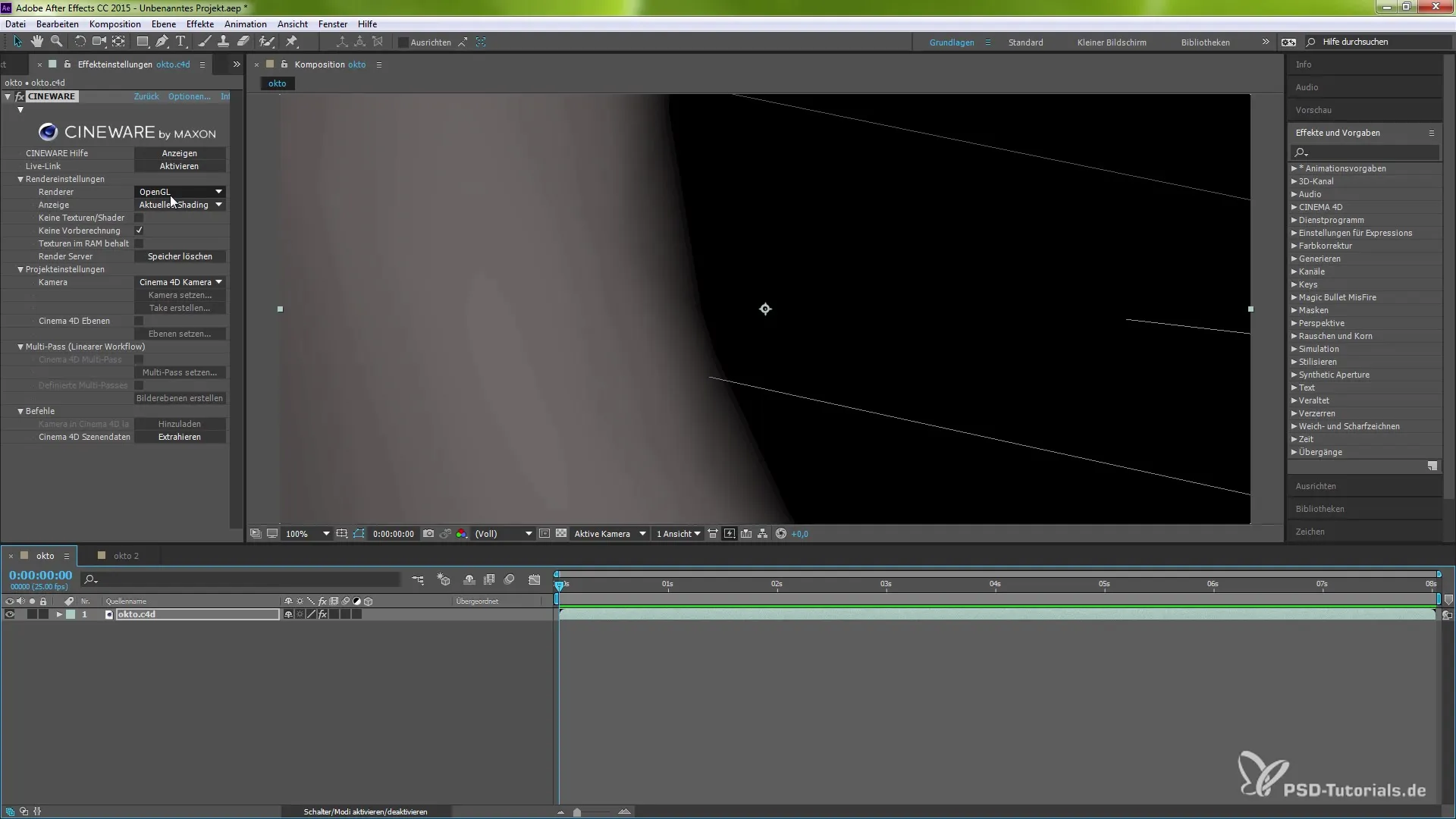 OpenGL-Renderer di After Effects CC – Optimalisasi kerja 3D Anda Renderer OpenGL di After Effects CC – Optimisasi pekerjaan 3D Anda