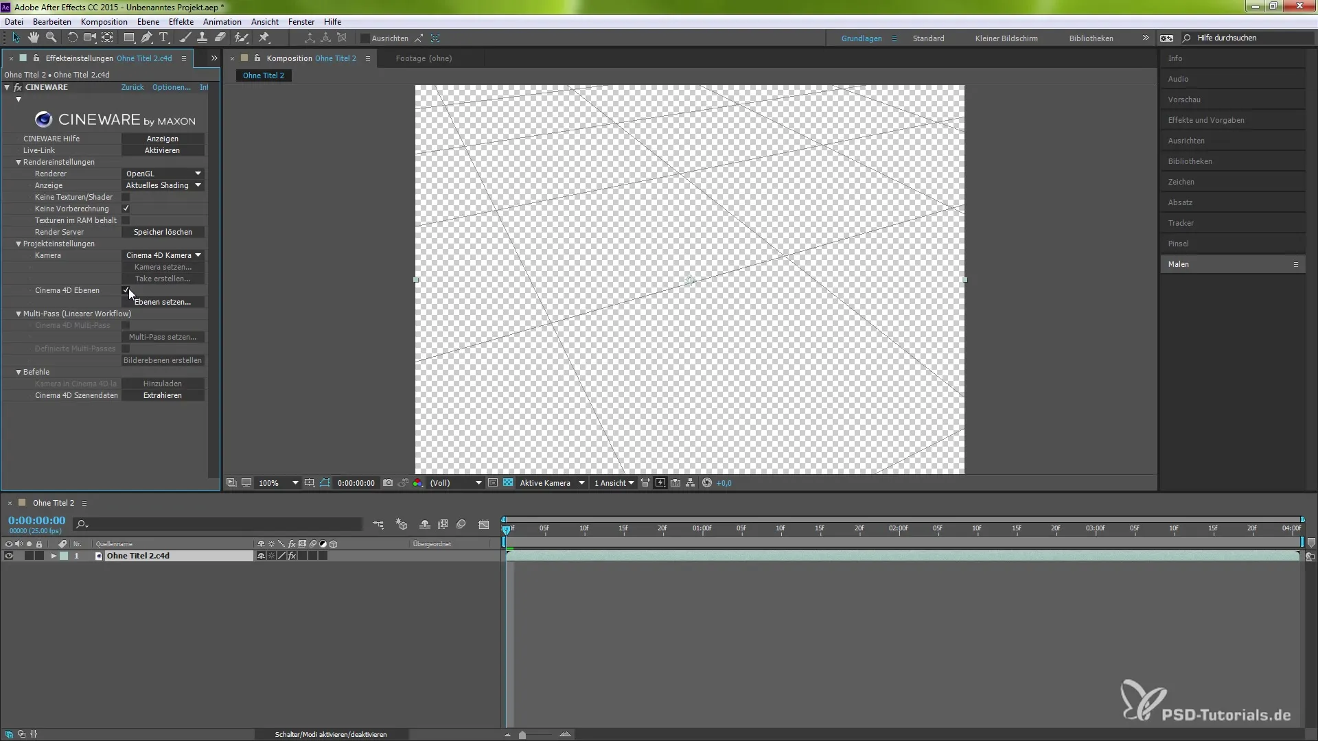 Synchronize Cinema 4D layers in After Effects Synchronize Cinema 4D layers in After Effects