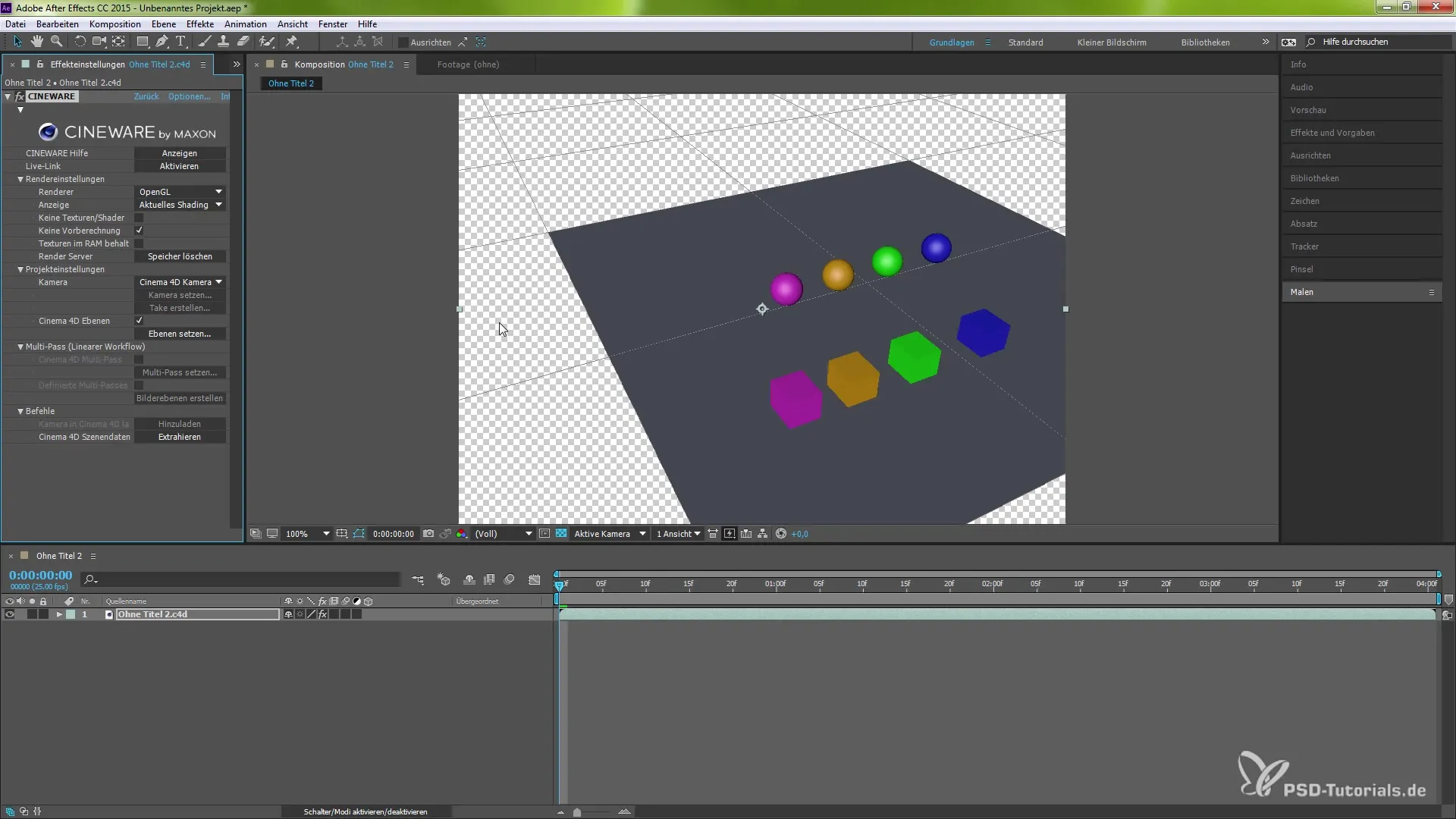 Synchronize Cinema 4D layers in After Effects Synchronize Cinema 4D layers in After Effects
