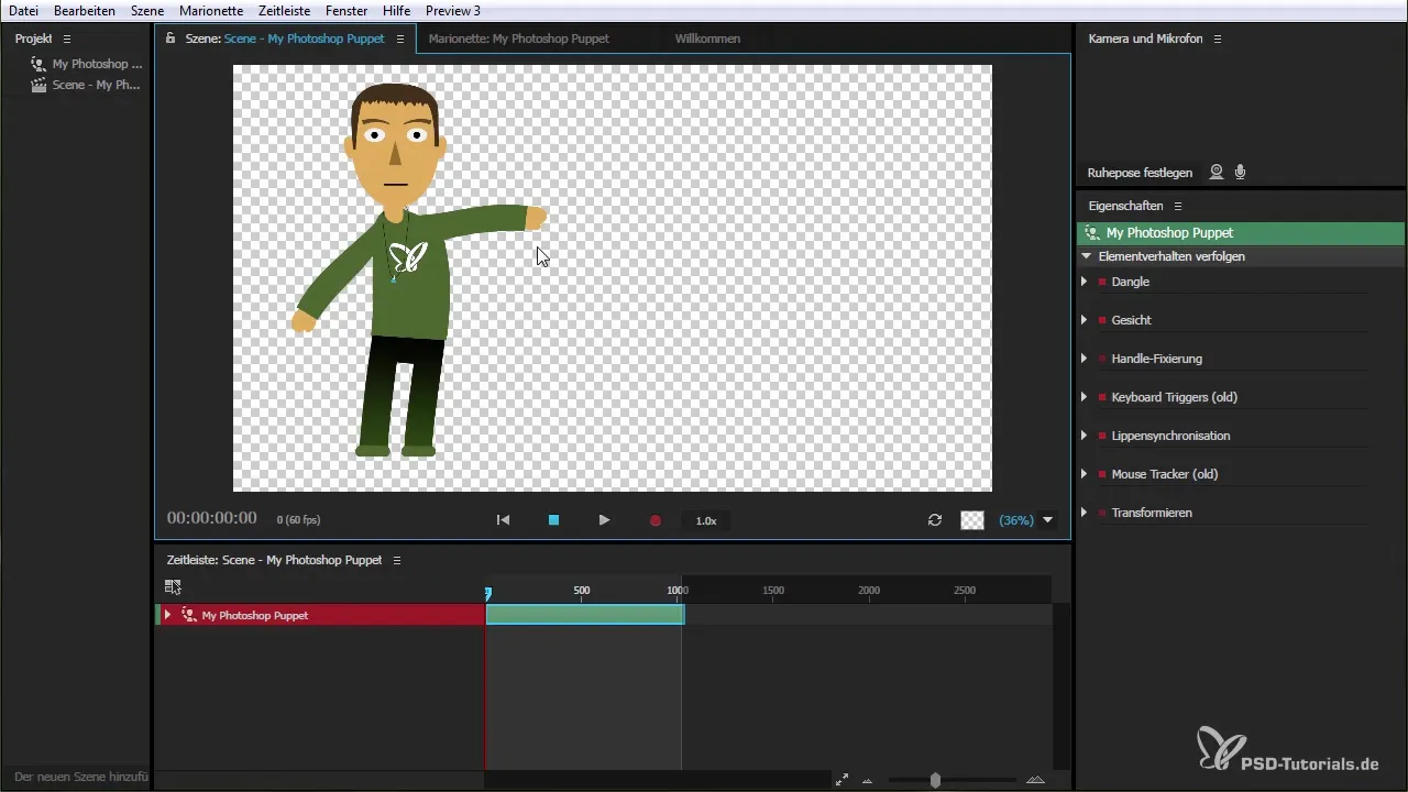 Nástroj pre spevnenie v Character Animator správne používať Správne používanie nástroja na spevnenie v Character Animator