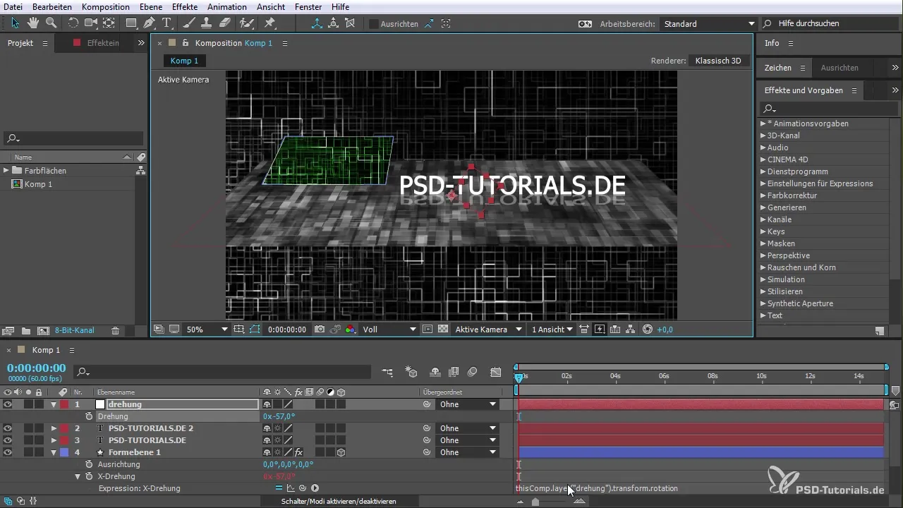 Використання виразів в After Effects - Розуміння нових функцій Взаємодія з експресіями в After Effects - Розуміння нових функцій
