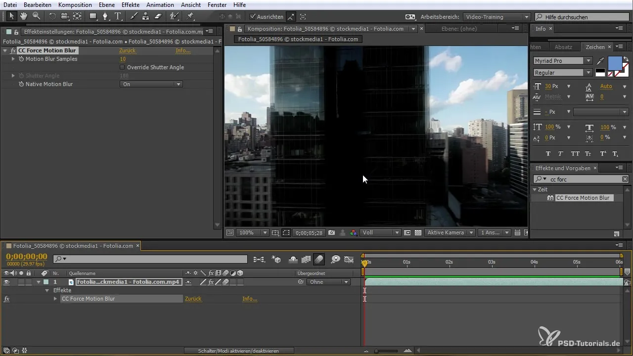 Efektívne aplikovanie pixelového pohybového rozmazania v After Effects Efektívne používanie pixelového pohybového rozmazania v After Effects