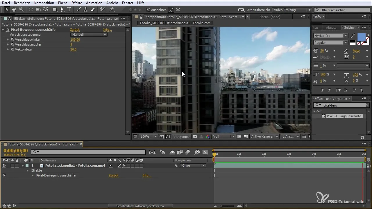 Efektívne používanie pixelového pohybového rozmazania v After Effects Efektívne používanie pixelového pohybového rozmazania v After Effects