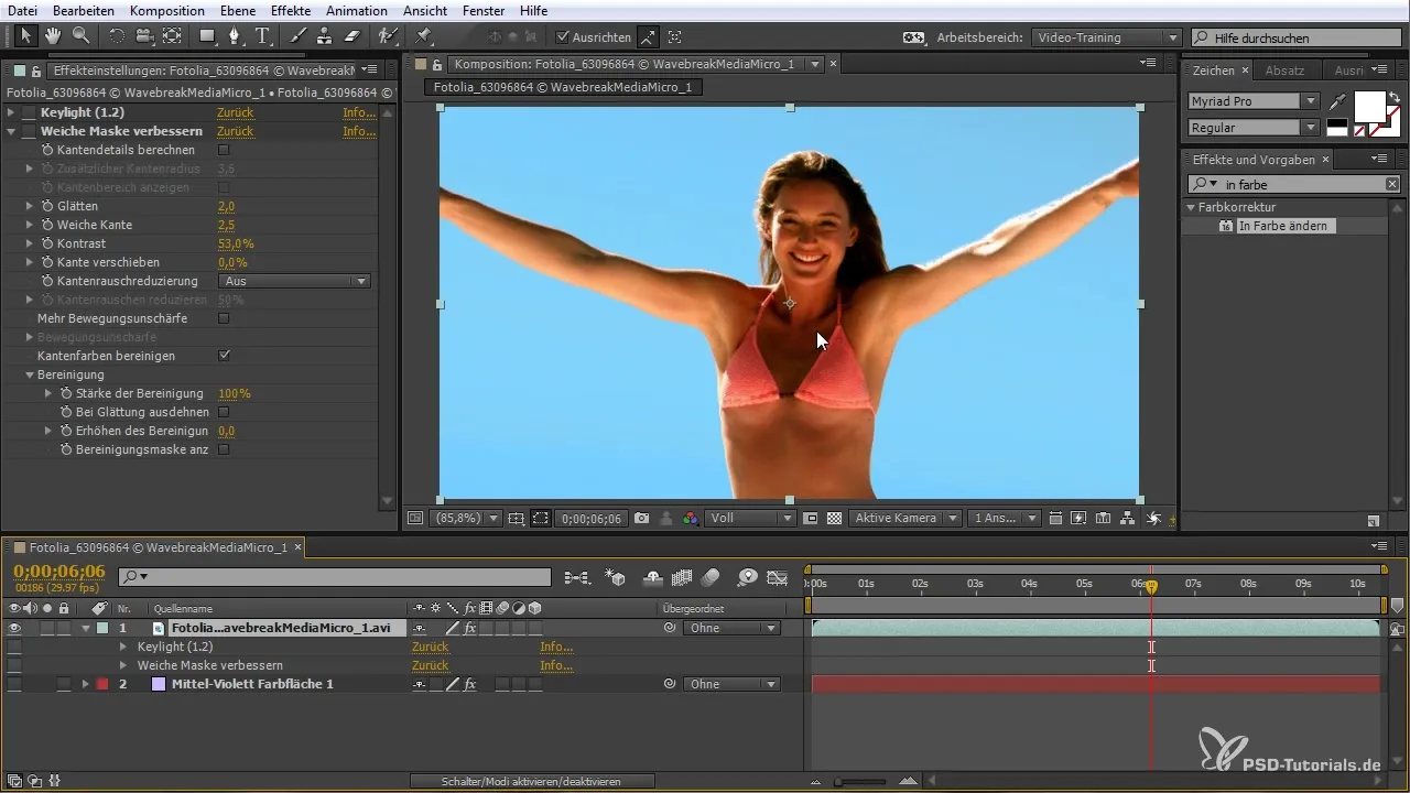 Vylepšené techniky keyingu v After Effects CC Vylepšené techniky kľúčovania v After Effects CC